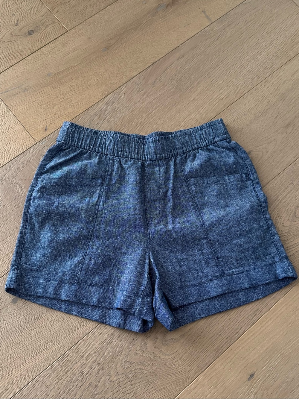 Old Navy Blue Denim-Look Women's Casual Shorts